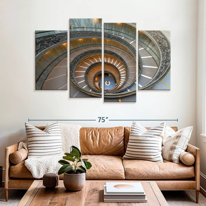 Lilie Bramante Staircase, 42" H x 68" W