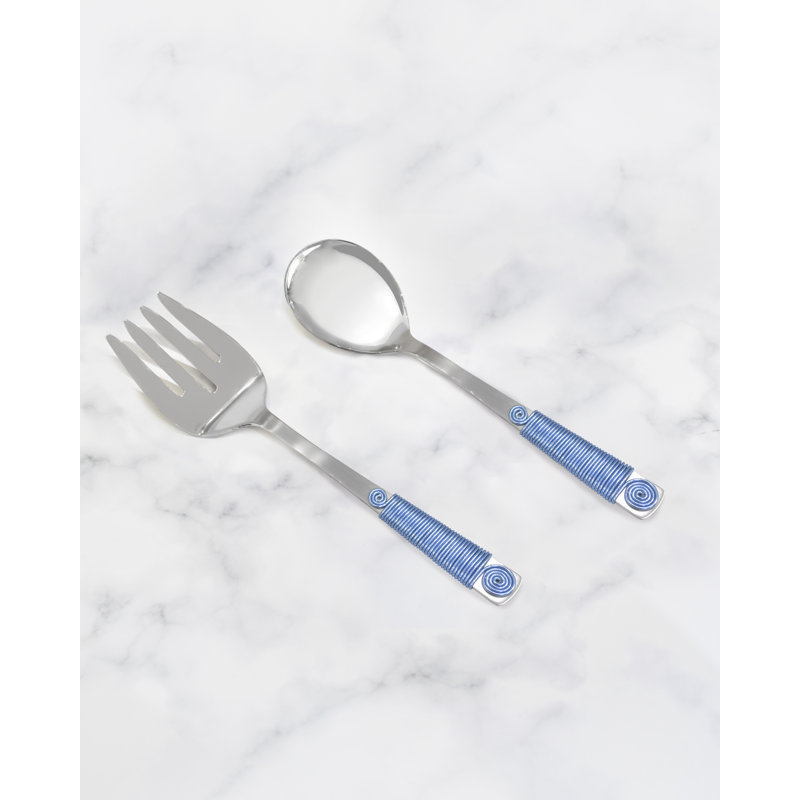 Daviel Stainless Steel Salad Servers