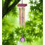 Carillon de cristal - mauve