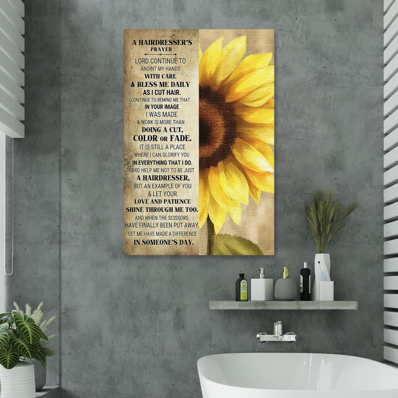 «A Coiffure Prayer», impression sur toile tendue, L 24 po x H 36 po