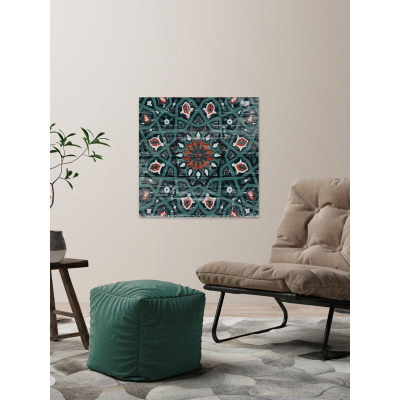 Garden II by Julia Posokhova - Graphic Art, 32" H x 32" W x 1.5" D, Wood