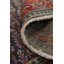 Tapis bleu marine fait à la main 4 x 5