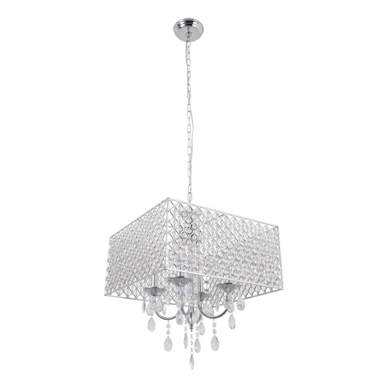 Frutos 4 - Light Dimmable Square / Rectangle Chandelier
