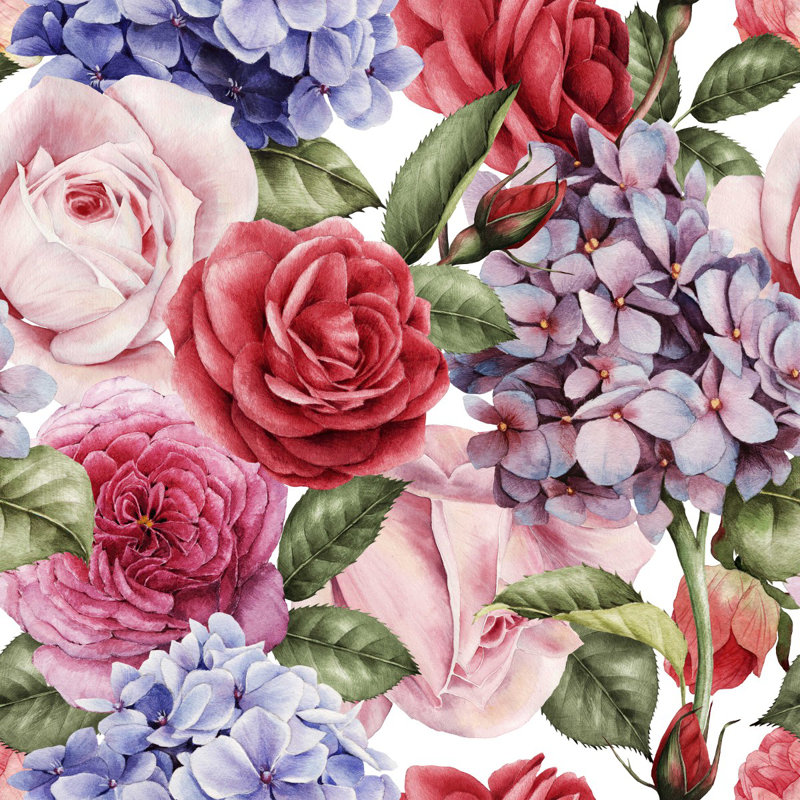 Peel & Stick Wall Mural, 8.34' W x 8.34' L