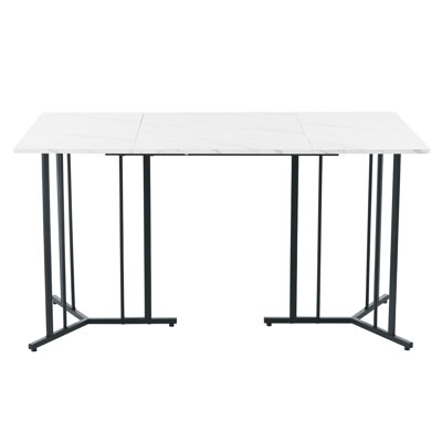 Danera Metal Base Dining Table