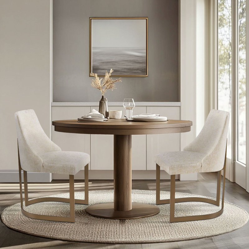 Bryce Upholstered Dining Chair (Set of 2), Cream