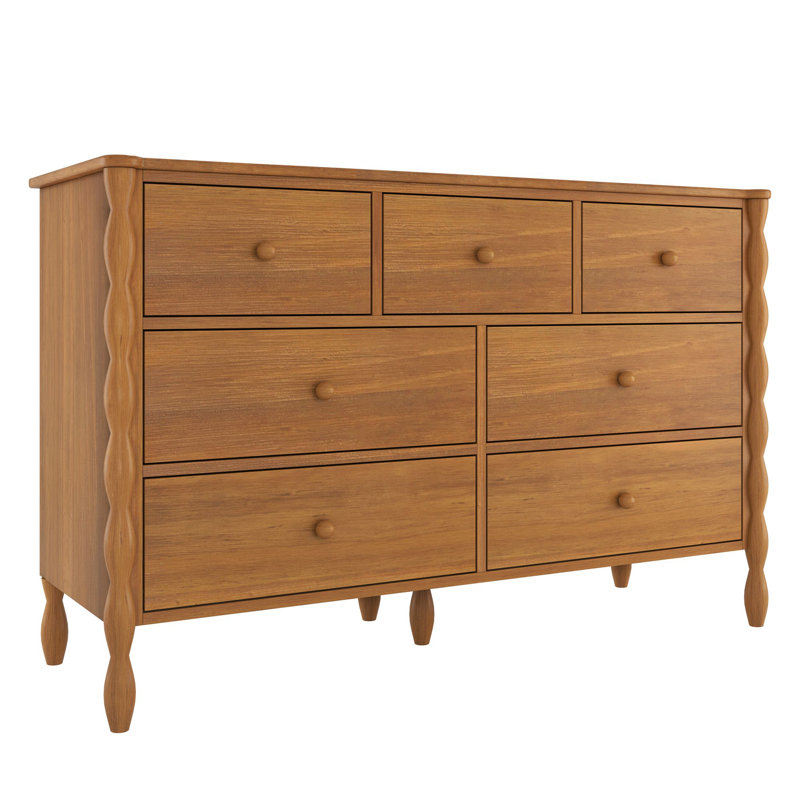 Commode à 7 tiroirs Jenny Lind, Pacanier