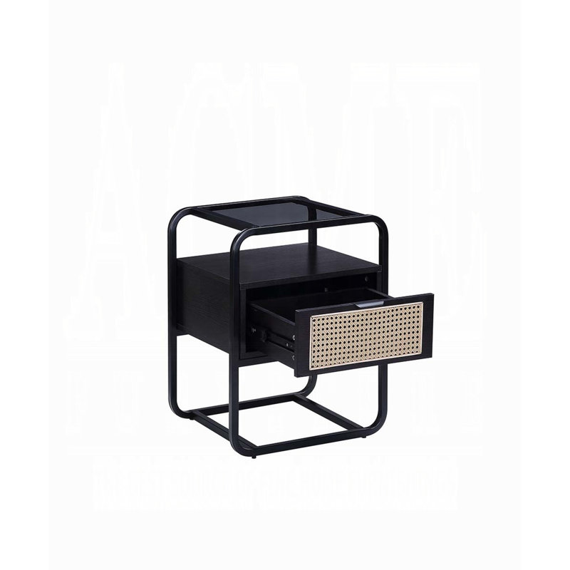 Artel Glass Top End Table