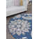 Tapis bleu Moyo