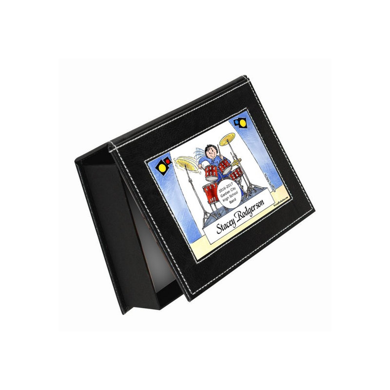 Faux Leather Memory Box