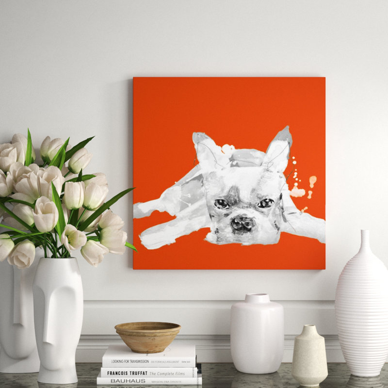Vivid Puppies III Painting by Elle Youngstrom, Outdoor