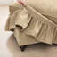 Comfy 4 places avec accoudoirs évasés en forme de pétale, dossier segmenté et tissu de café en chenille, coussin décoratif-945292736-945292743