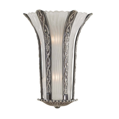 Glass Flush Mounted Sconce
