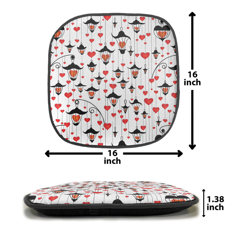 Coussin de siège papillon