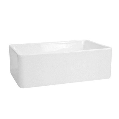 30'' L Farmhouse / Apron Single Bowl Fireclay Kitchen Sink