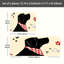 Ensemble de 2 tapis de cuisine beige à silhouette de chien