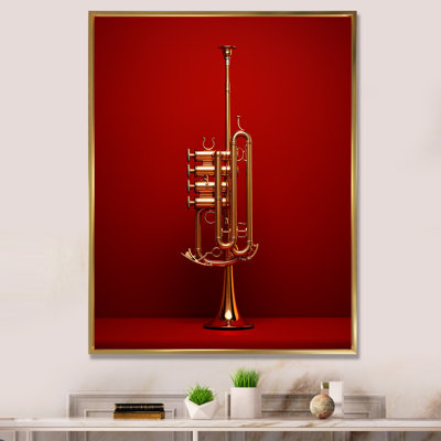 " Regal Red Trumpet Triumph "