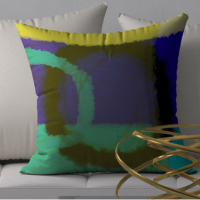  Glitter Dazzling Square Pillow Cover & Insert