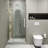 42'' W x 74.25'' H Hinged Frameless Shower Door-83967783