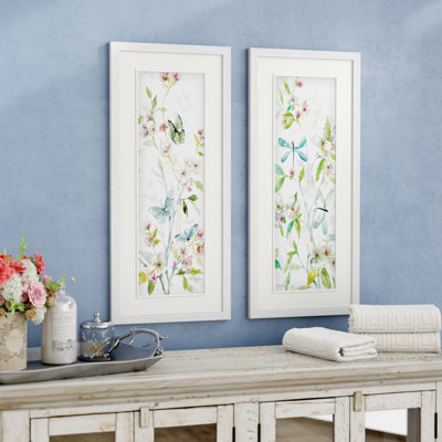 " Asbury Garden Spring Morning " 2 - Pieces