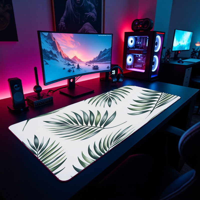 Polyester Desk Pad, 23.6x13.8