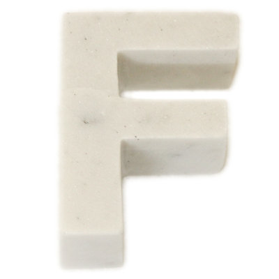 Bloc de lettres Zeb Marble Helvetica