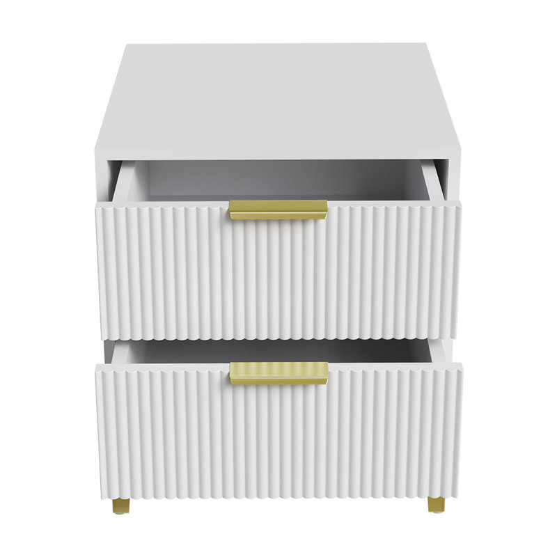 2-Drawer Bedside Table