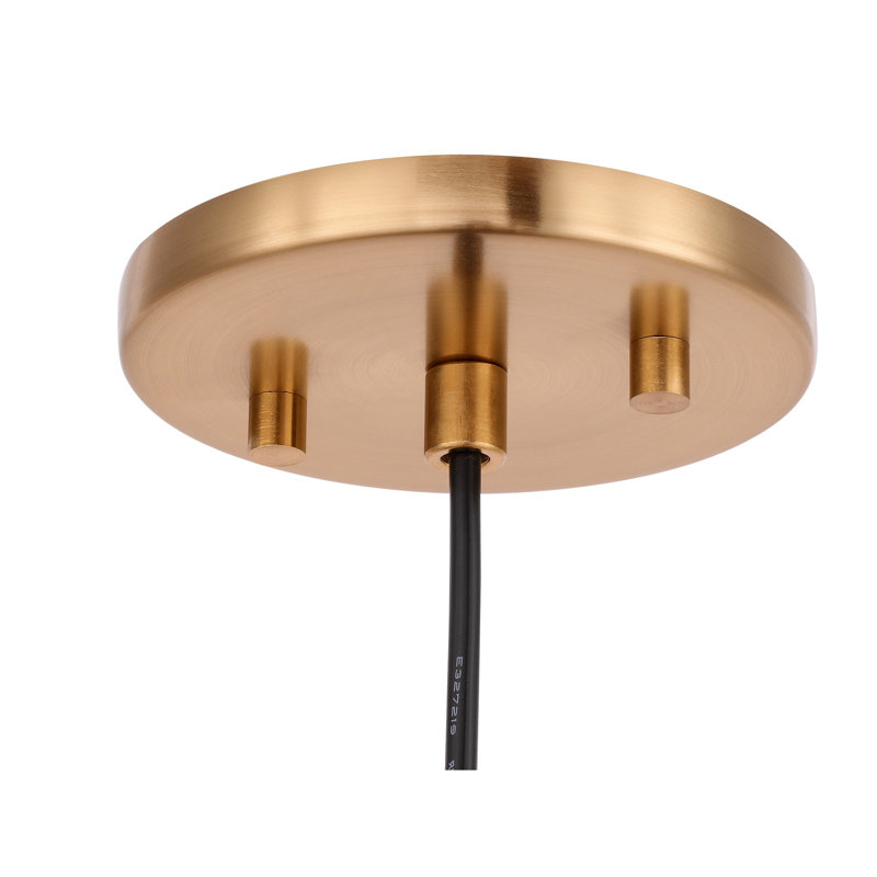 Luminaire suspendu cylindrique à 1 lumière Rosendahl, Laiton, Halogène