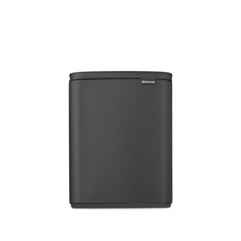 Brabantia 12 Litre Bo Waste Bin, Mineral Infinite Grey