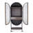 Kiayra 34'' Solid Wood Bar Cabinet