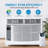 Babevy 6000 BTU Wi-Fi Connected Window Air Conditioner with Remote Included