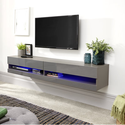 Allon Unfinished Floating TV Stand