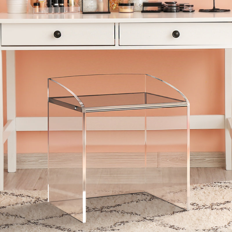 Charaine Plastic Accent Stool