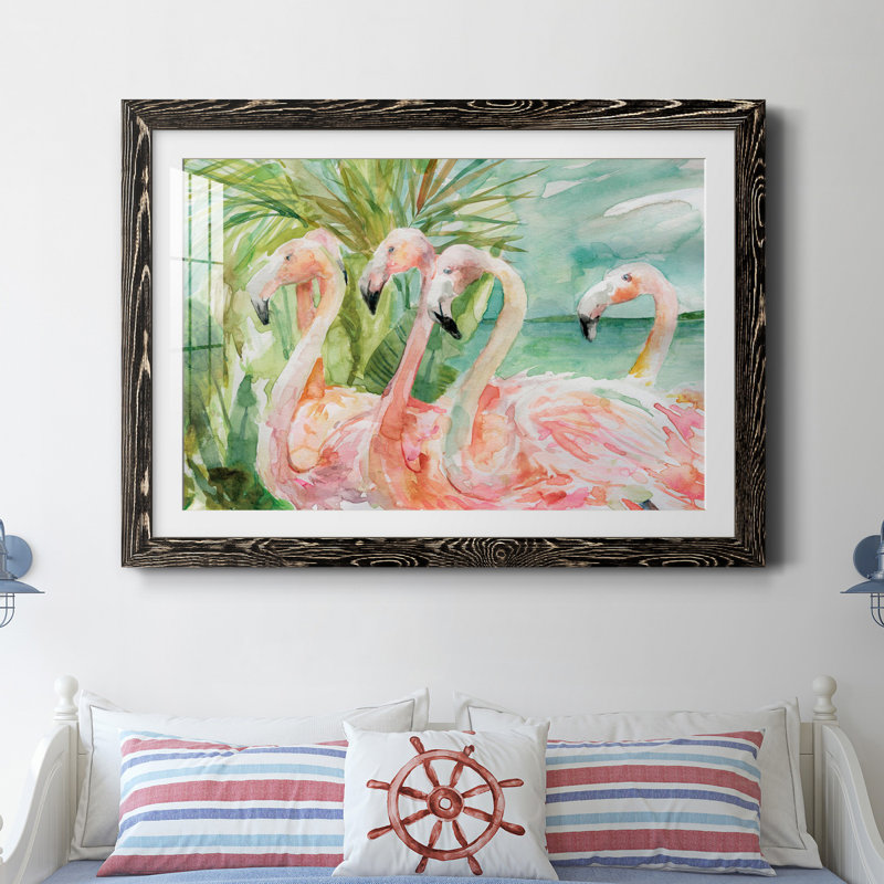 Pink Pink - Impression de cadre photo sur papier, H 37,5 po x l 27,5 po, Noir