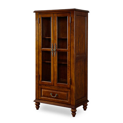 American Light Luxury Solid Wood Accent Cabinet