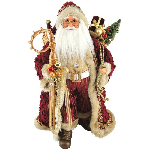 The Holiday Aisle® Aristocrat Claus Figurine & Reviews | Wayfair