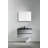 Oliwia Cement 29.5" Wall-Mounted Single Bathroom Vanity