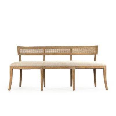 Embla Solid Wood Oak Outdoor Bench