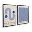 Blue Bauhaus Duo Set of 2 Wrapped Canvas, 36" x 24"-481813177-487654503-487654553