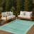 Machine Washable Indoor/Outdoor Chantille ACN2725 Global Rug-620302427-620302416