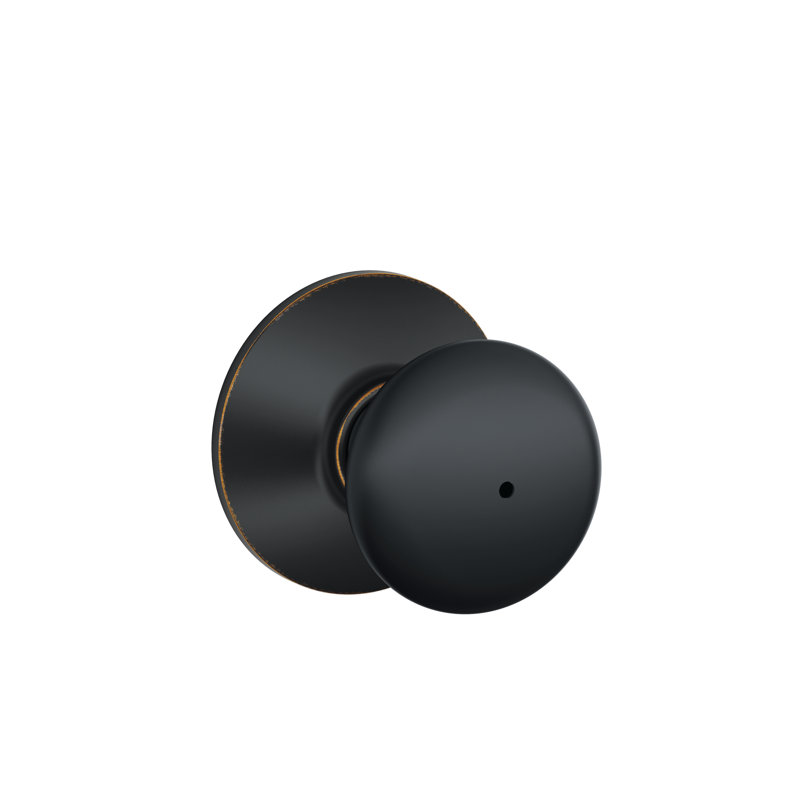 Plymouth Bed and Bath Knob, Aged Bronze