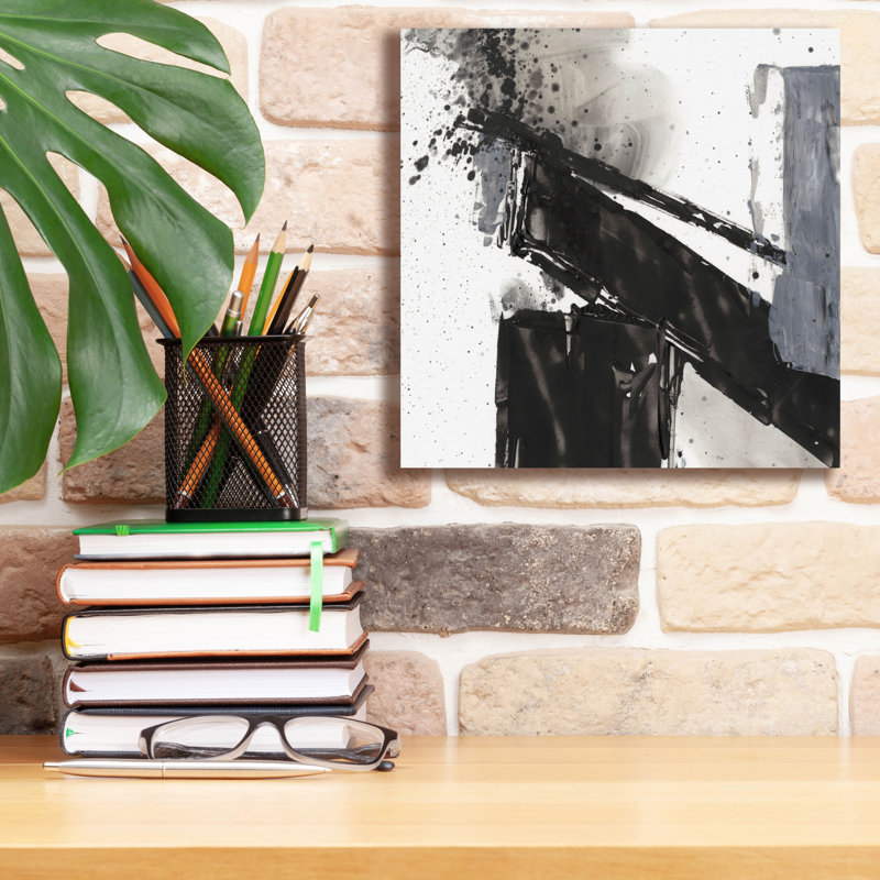  «Demolation 2» par Ethan Harper, art mural sur toile, 12 po x 12 po