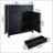 Farmhouse Kitchen Sideboard Buffet Cabinet With Adjustable Shelf And Spacious Drawer, Ideal For Organized Storage And Rustic Charm.-1112271926
