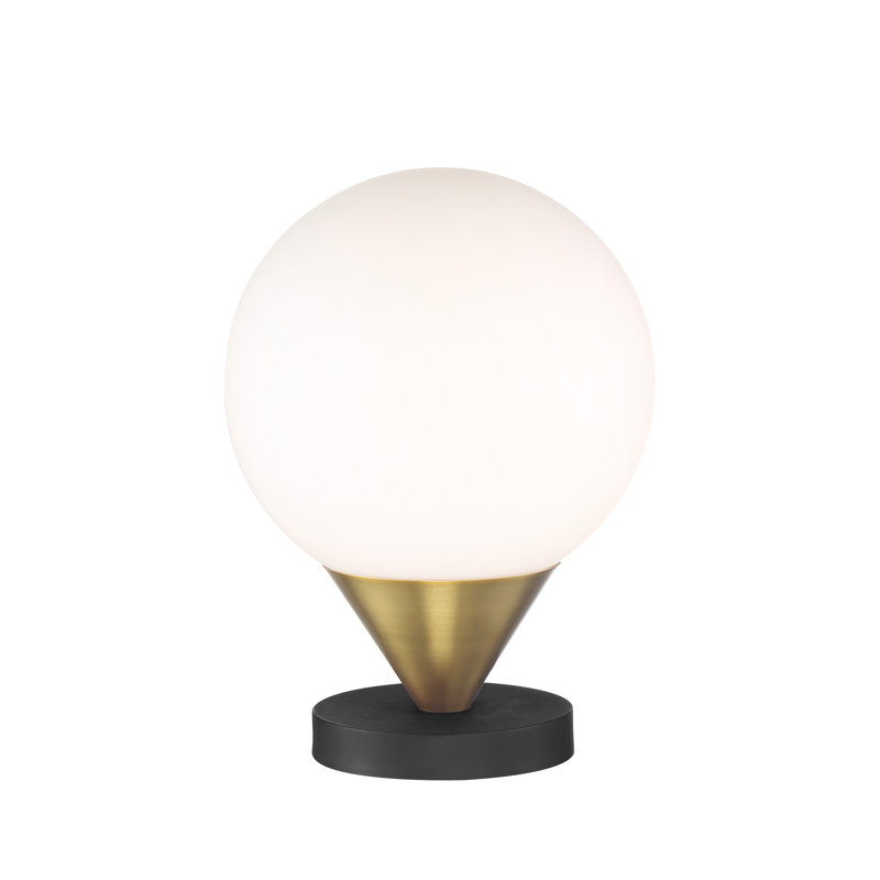 Lampe de table noire 12,38 po Amalbena