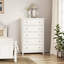 Commode 5 tiroirs en bois massif-1757200103