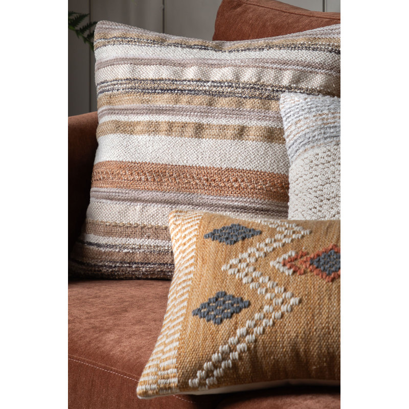 Kardinya Natural Square Cushion