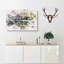 Mountain Beauty Watercolour - Wrapped Canvas-56661783
