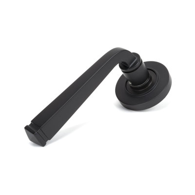 Avon Round Lever on Rose Set (Plain)