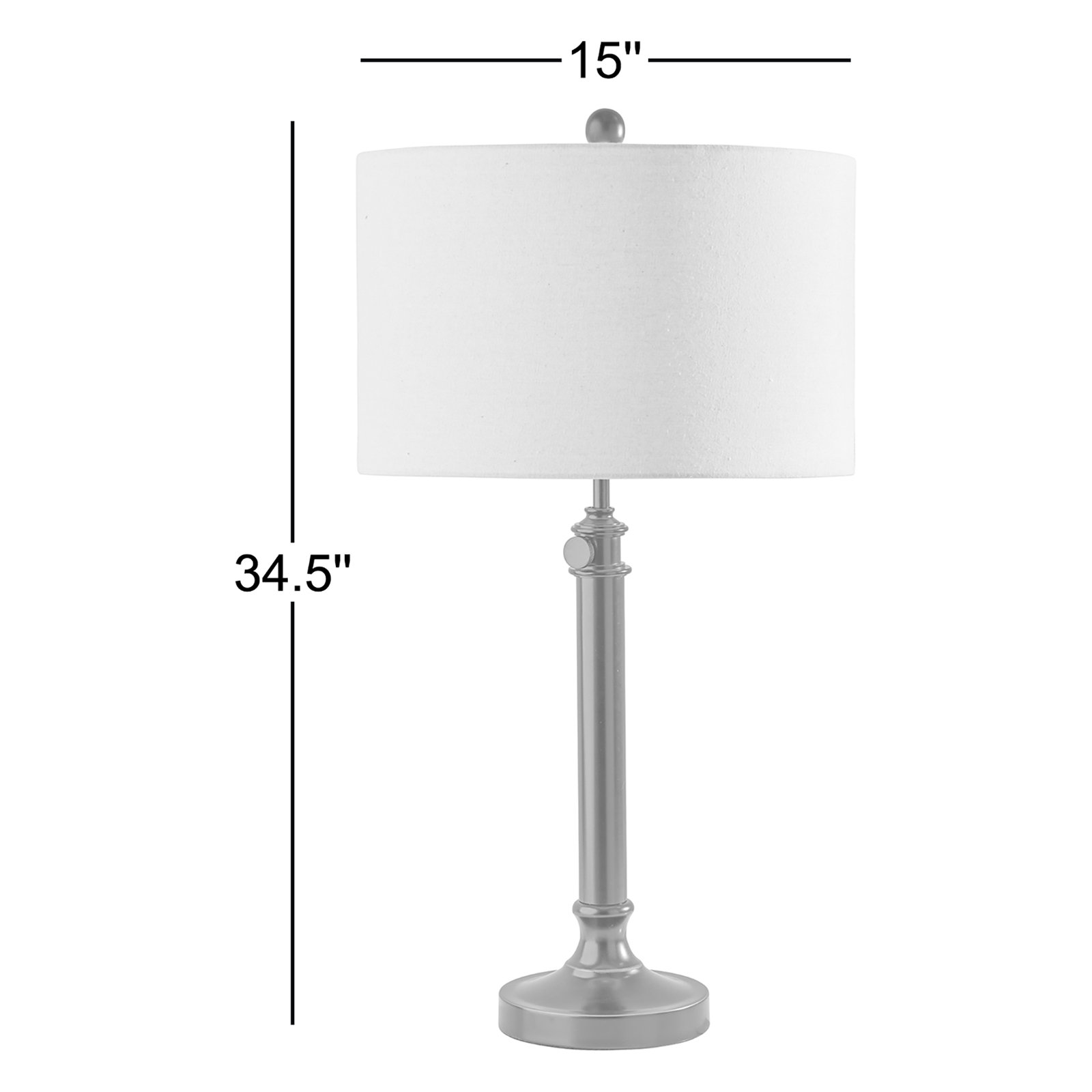 Elita Bedside Lamp, Antique Brass