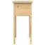 Console vidaXL finition cire miel